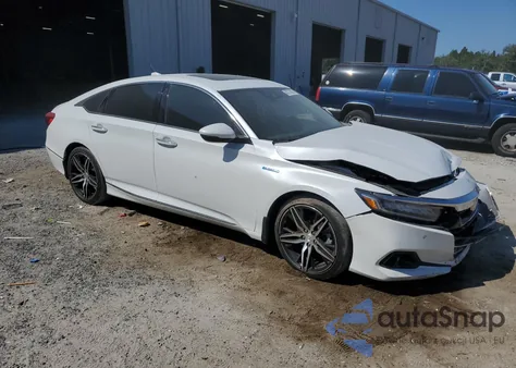 2022 Honda Accord Touring Hybrid из США, поврежденный, VIN 1HGCV3F9XNA009815